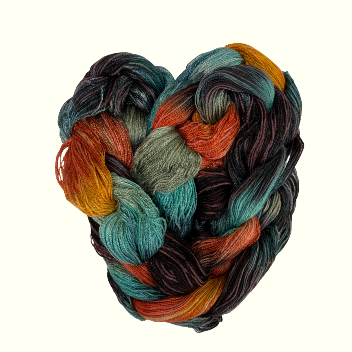 Black Copper Maran Spooled Warp