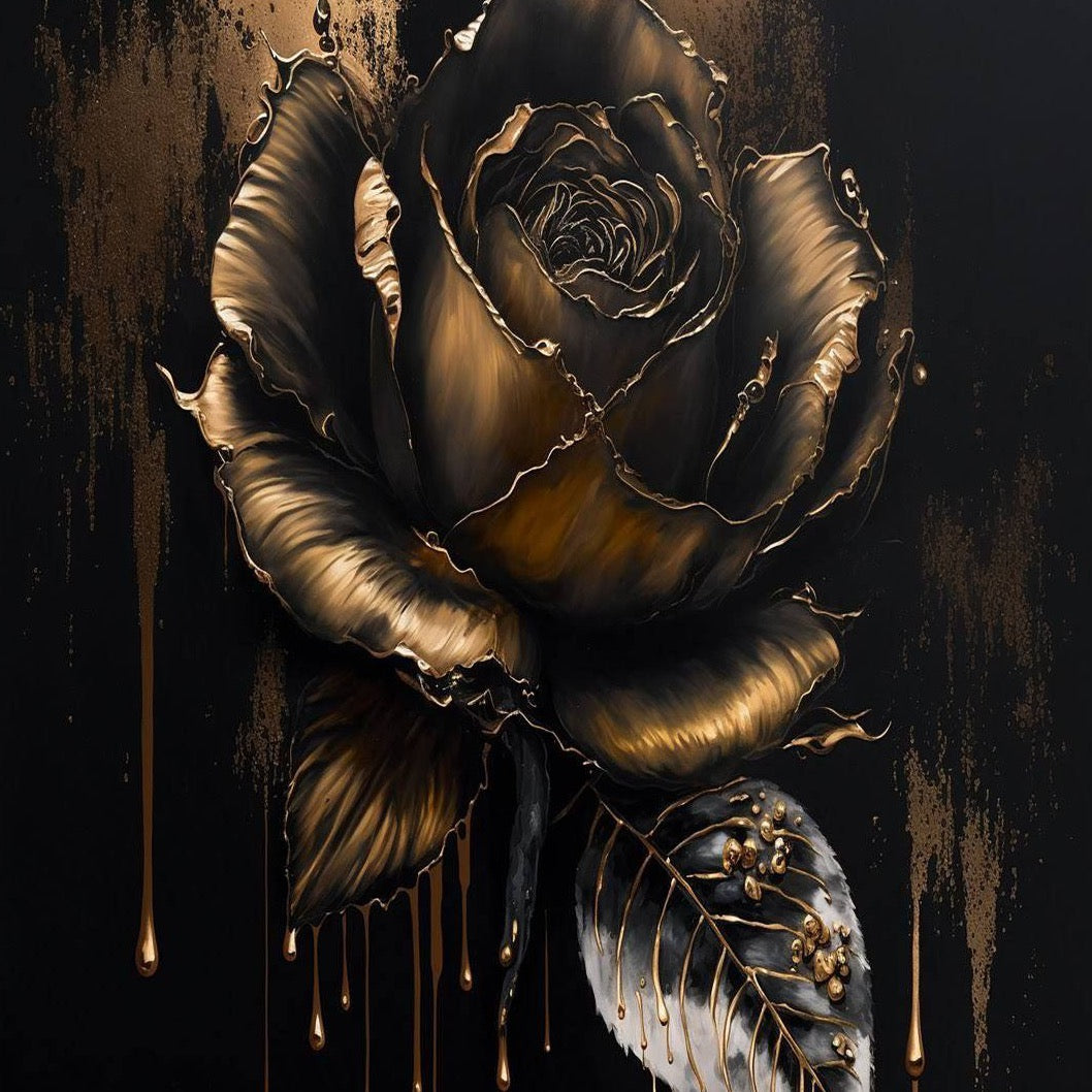 Black Gold Rose Warp